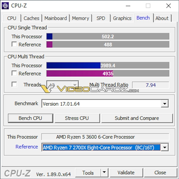 锐龙5 3600性能实测曝光：1599元的它不逊i7-9700K