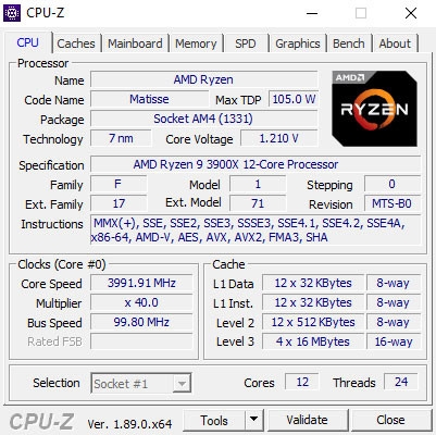 11款超频版三代锐龙开卖：锐龙9 3900X超到4.2GHz