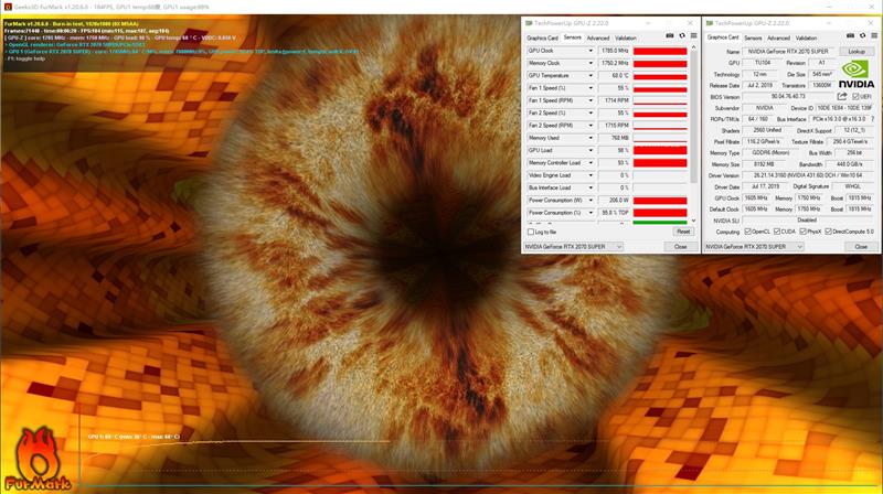 支持个人送保！耕升RTX 2070 Super炫光OC评测：夏天烤机仅68度