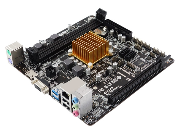 技嘉推出全新A68N-2100K SoC主板:自带E1-6010 被动散热设计