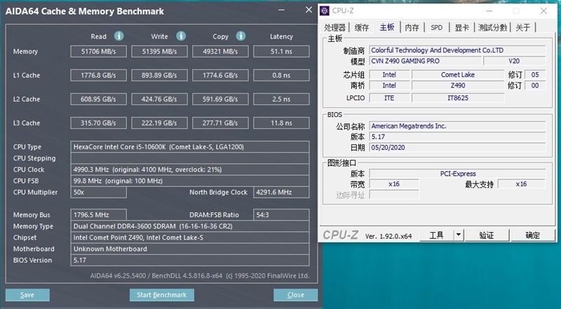 10代i5的绝配！七彩虹CVN Z490 GAMING PRO V20评测：远胜最好的B460主板