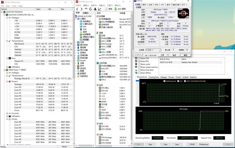AMD的超频神U！锐龙9 3900XT/锐龙7 3800XT首发评测：Zen2单核性能被严重低估