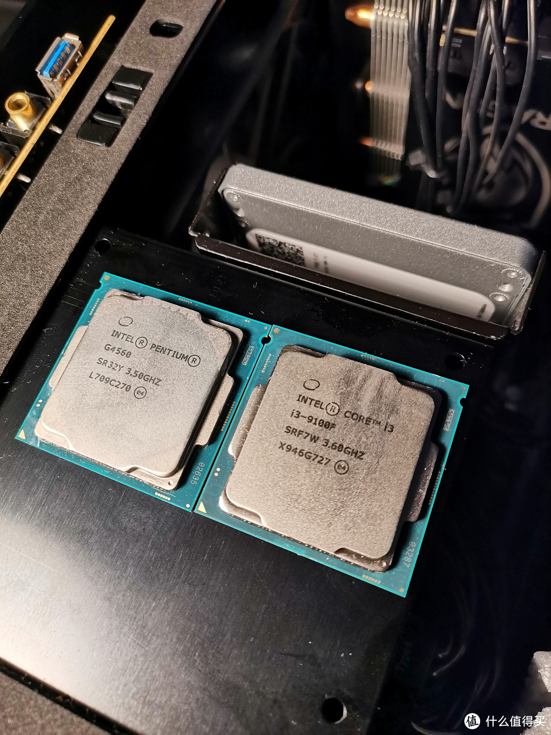 华擎B250M-HDV刷魔改BIOS,G4560升级I3-9100F