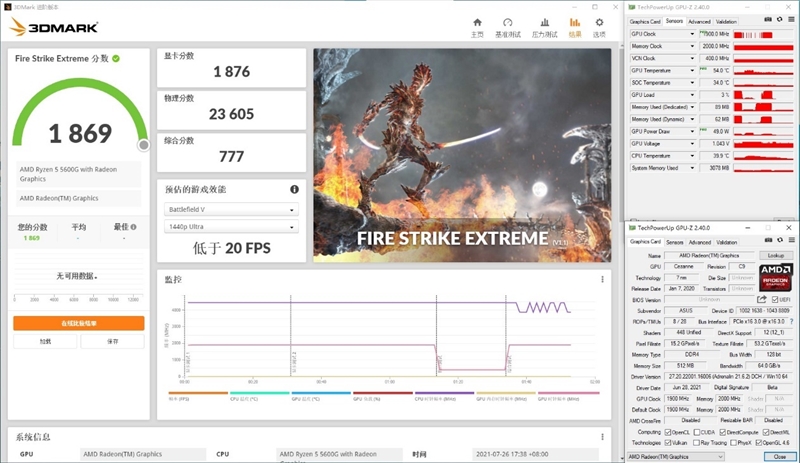 特殊时期谁是更具性价比的游戏处理器！锐龙5 5600G VS.酷睿i5-11600K