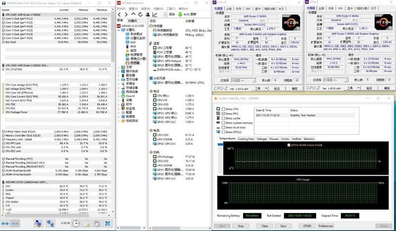 特殊时期谁是更具性价比的游戏处理器！锐龙5 5600G VS.酷睿i5-11600K