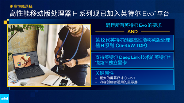 Intel 12代酷睿H深入解读：游戏本变天！Evo也不一样了