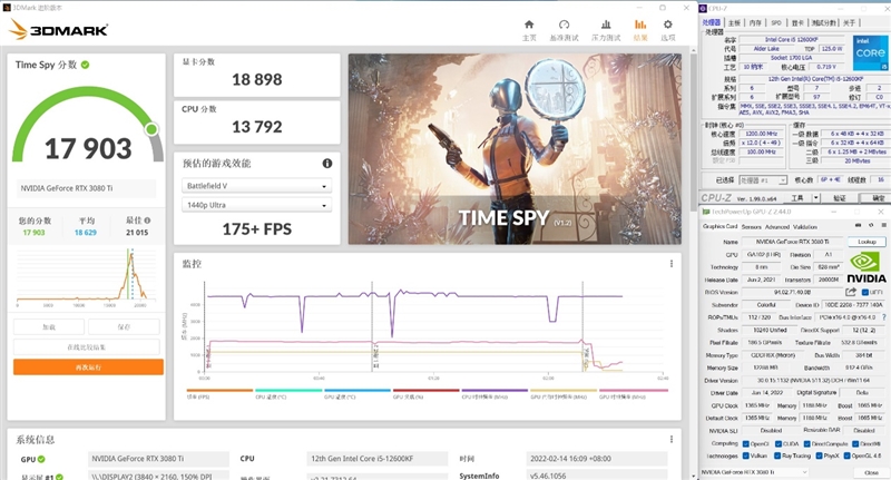 酷睿i5-12600KF VS.锐龙7 5800X：生产力、游戏性能全方位占优