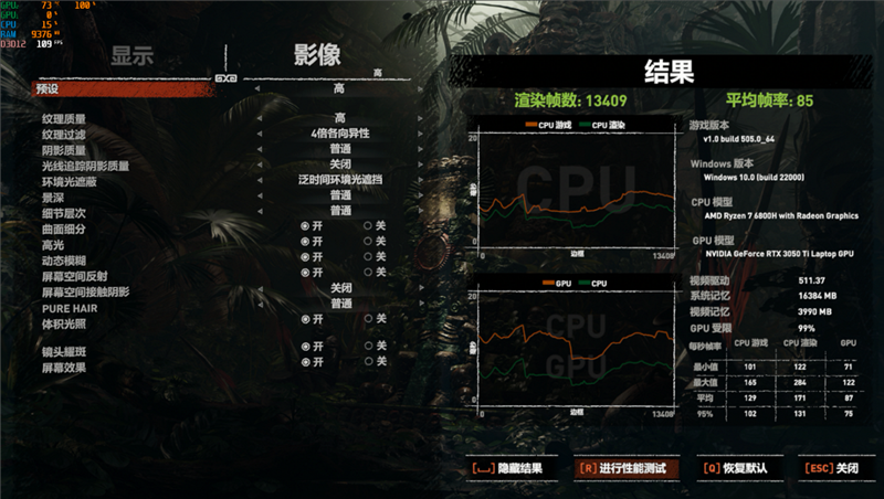 同价位下 i5-12500H越级挑战锐龙7 6800H：14核打8核展示绝对力量