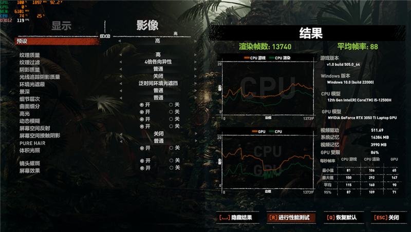 同价位下 i5-12500H越级挑战锐龙7 6800H：14核打8核展示绝对力量