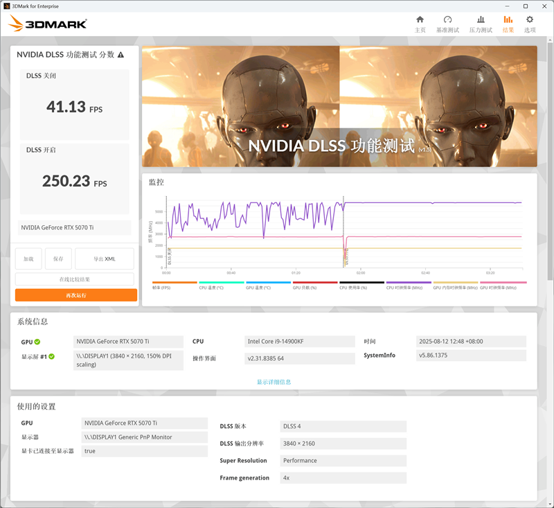 电竞叛客RTX 5070 Ti MAX显卡评测:300W性能释放畅玩4K 隐藏电源线设计海景房绝配