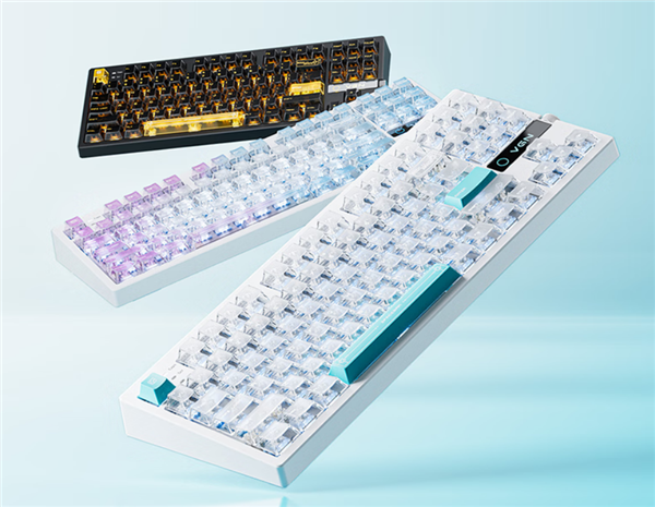 VGN推出V87Pro V2三模机械键盘：支持“双”8kHz回报率