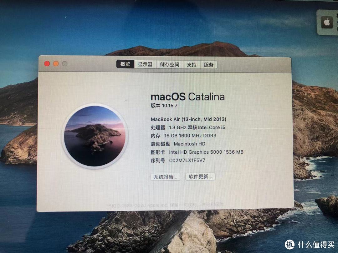 再10.15系统Catalinna 下升级16G内存