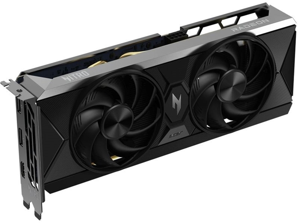 宏碁Nitro系列RX 9060 XT曝光:双槽双风扇设计