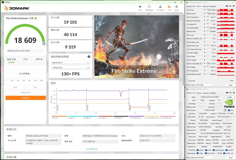 映众RTX 5060曜夜显卡评测：RTX 4060的价格 性能强于RTX 4060 Ti