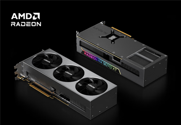第一次见到!联想做高端AMD RX 9070 XT显卡了:风格一如既往