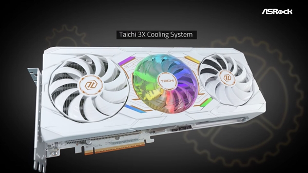 华擎顶级GPU！RX 9070 XT太极白色版发布：配备LCD显示屏